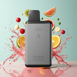 Adalya AD 10000 Puff Italia Ingrosso Sigaretta elettronica usa e getta Signore Grigio Spazio 14ml 2% USB-C