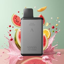 Adalya AD 10000 Puff Sigaretta elettronica usa e getta Anguria Ghiacciata Italia Ingrosso – 14ml, 2% Nicotina, Ricaricabile USB-C