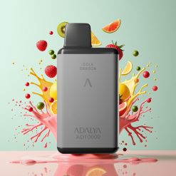 Adalya AD 10000 Puffs Italia Ingrosso – Grigio Spaziale, 14 ml, 2% Nicotina, Ricaricabile USB-C
