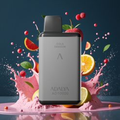 Adalya AD 10000 Puffs Italia ingrosso Sigaretta elettronica usa e getta Berlin Night Grigio Spaziale, 14ml, 2% Nicotina, Ricaricabile USB-C