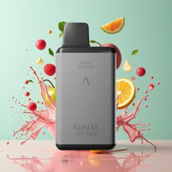 Adalya AD 10000 Puffs Italia Ingrosso Sigaretta elettronica usa e getta Menta Grigio Spazio 14ml 2% USB-C