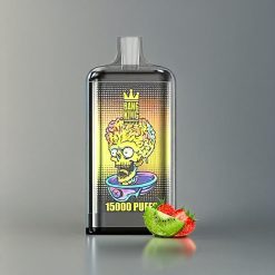 Bang King 15000 Puffs Italia Ingrosso vape monouso Fragola Kiwi - 21ml, 550 mAh, Nicotina 0%-5%, Design Colorato e Giocoso