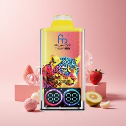 Fumot Leopard 40K Puffs Italia Ingrosso Disposable Vape Fragola Ghiaccio - 5% Nic, 700mAh, Dual Mesh, Type-C