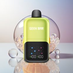 GEEKBAR 2GO 20ml 50000 Puff Italia ingrosso Mango Ghiaccio Penna Vapo Monouso Schermo Interattivo Bicamere 5% Nicotina Ricaricabile