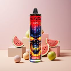 JNR Calavera 11000 Puff Disposable Vape Anguria Bubble Gum Italia Ingrosso - 850mAh, 21ml, 1.0ohm Mesh