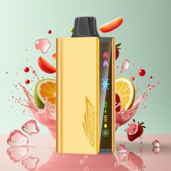 JNR Cruiser 12000 Puff Italia Ingrosso Senza Ricarica Fragola Cocco Anguria, 25ml E-liquid, 3500mAh, Schermo Animato, Full-Metal