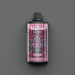 Vapsolo Super 15000 Puffs Italia Ingrosso - Lampone Anguria - 40ml E-Liquido - 850mAh Mesh Coil - Tipo-C Ricarica